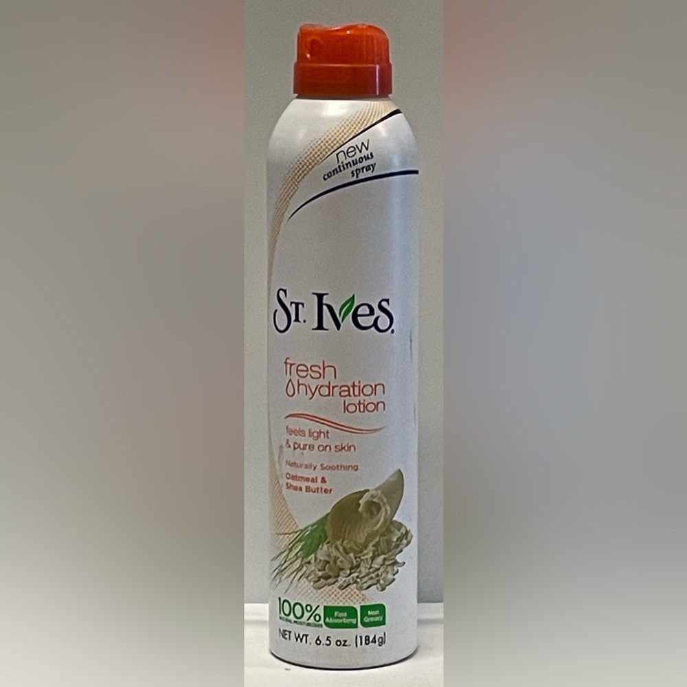 St. Ives Fresh Hydration Lotion Spray, Oatmeal & Shea Butter